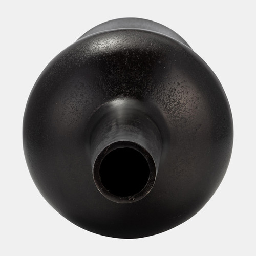 17520-01#Metal, 22"h Vintage Vase, Bronze