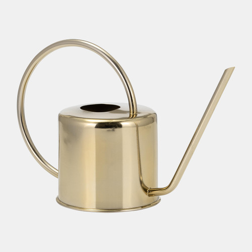 17727#Metal,8"h,watering Can,gold