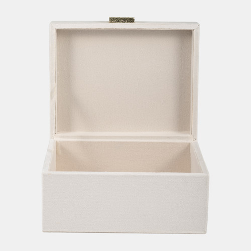 14829-07#S/3 7/8/9"l Velveteen Jewelry Box, Cotton