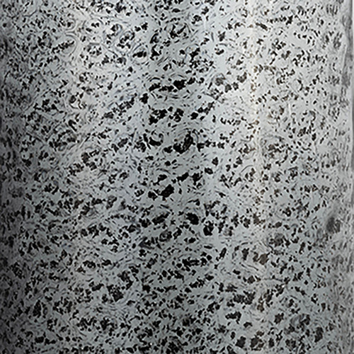 17983-02#Glass, 17h" Irregular Shape Vase, Smoke