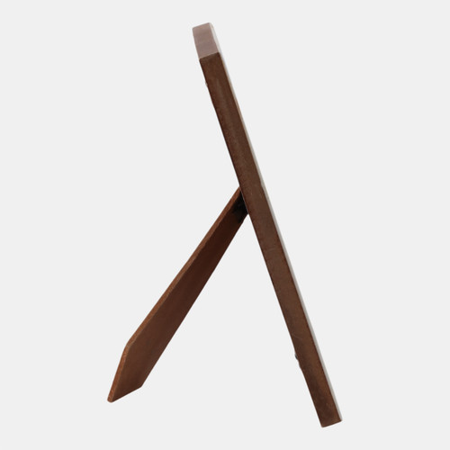 18119-01#Resin, 4x6 Cascading Wood Photo Frame, White