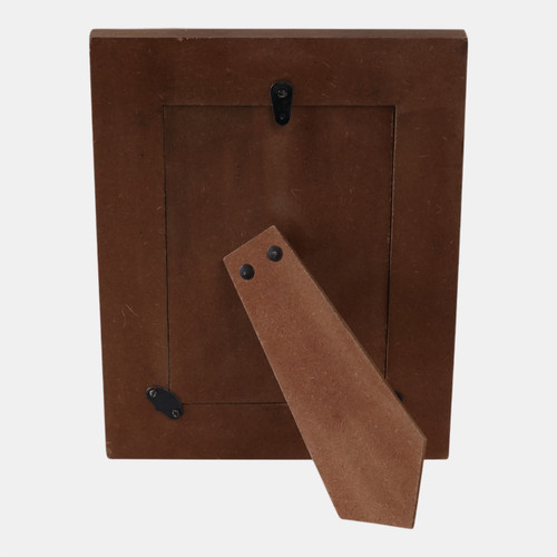 18119-01#Resin, 4x6 Cascading Wood Photo Frame, White