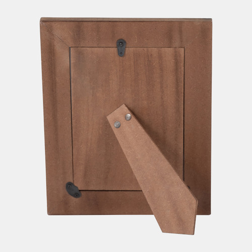 18165-01#Resin, 4x6 Black Arches Photo Frame, Ivory/black