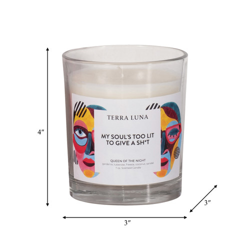80227#4" 7 Oz Too Lit Boxed Candle