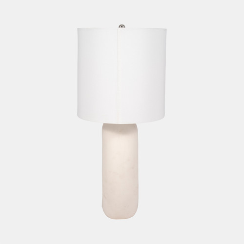 51273#26" Ceramic Table Lamp With Shade, Beige