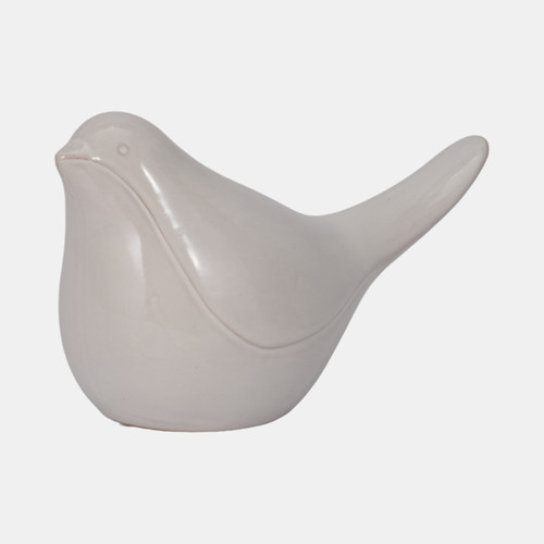 18632-02#Cer, 10" Bird, White