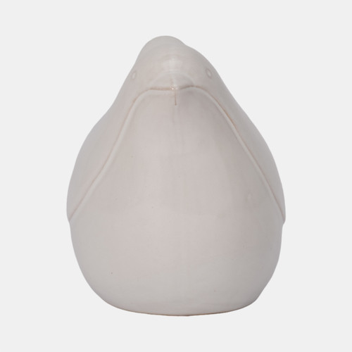 18632-02#Cer, 10" Bird, White