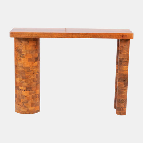 17813-02#Wood, 46x32" Console, Brown