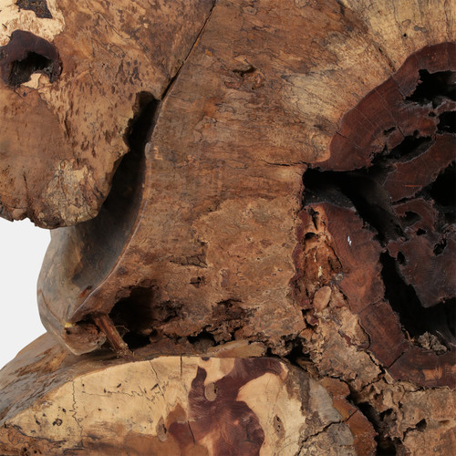 19153#47x30 Exposed Root Console Table, Natural