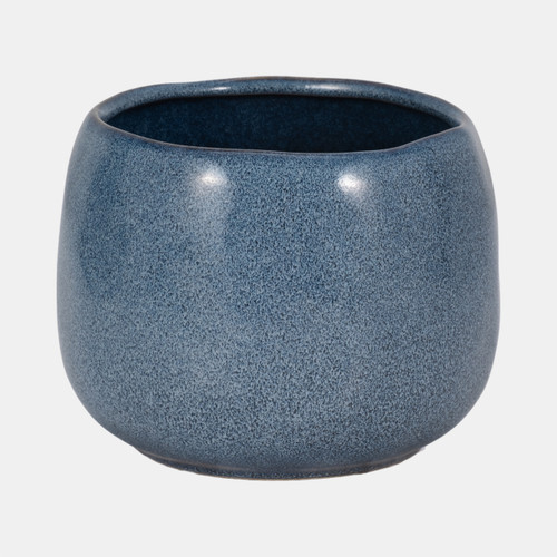 20249-02#7" Reactive Finish Planter, Blue