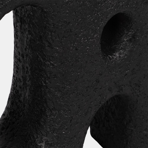 51323#21" Open Cut-out Table Lamp, Black