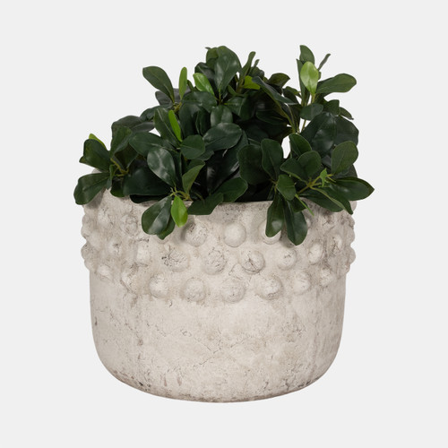 20335-01#12" Half Bubble Weathered Planter, Ivor