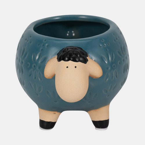 20379-01#6" Sheep Planter, Blue