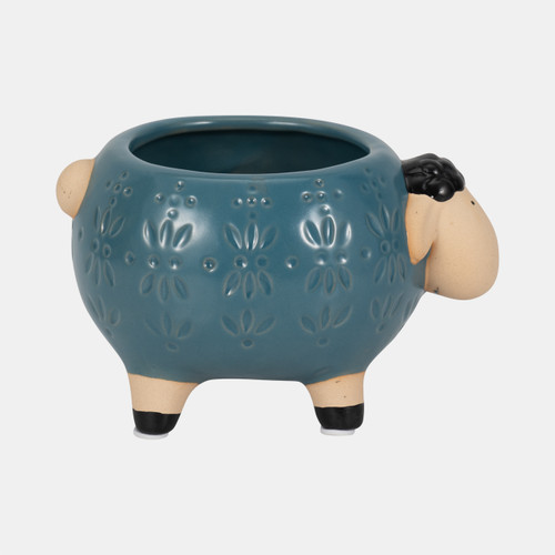 20379-01#6" Sheep Planter, Blue