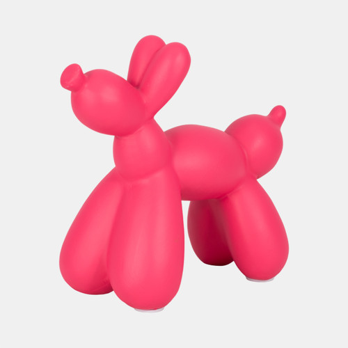 17908-04#8" Balloon Dog, Pink