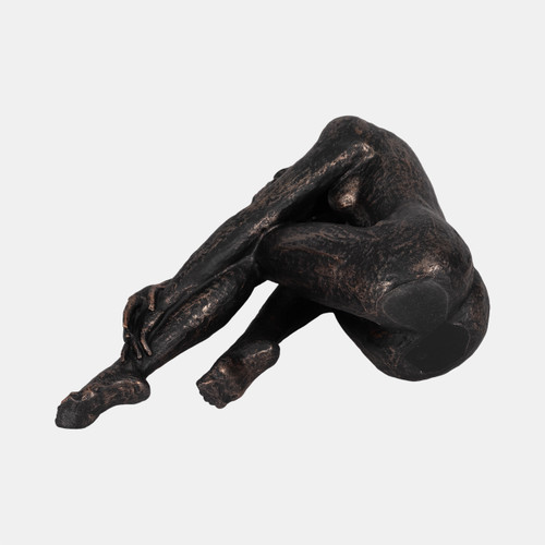 20472-02#11" Resting Ballerina, Bronze