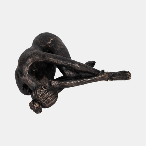20472-04#16" Resting Ballerina, Bronze