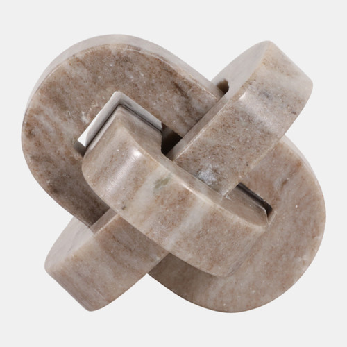 20695#5" Onyx Marble Rounded Knot, Tan