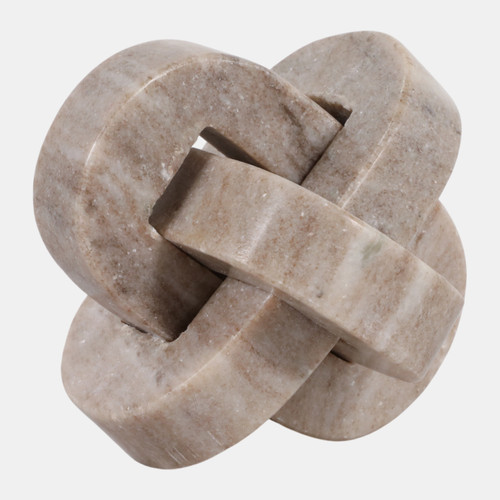 20695#5" Onyx Marble Rounded Knot, Tan