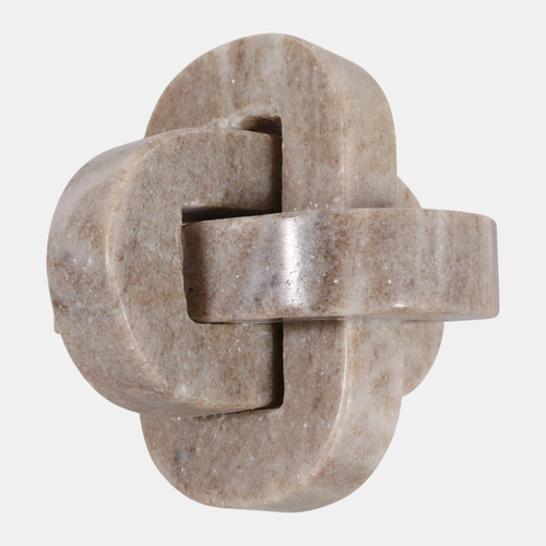 20695#5" Onyx Marble Rounded Knot, Tan