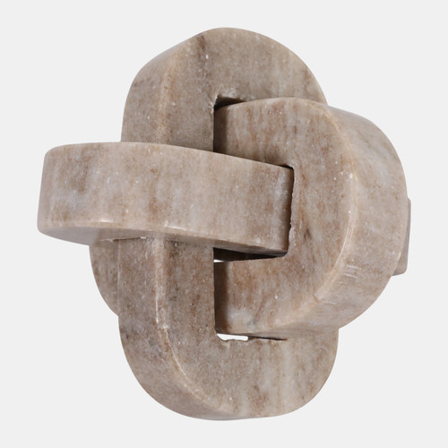 20695#5" Onyx Marble Rounded Knot, Tan