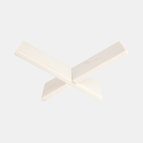 20700#14" Marble Bookstand, White, Kd