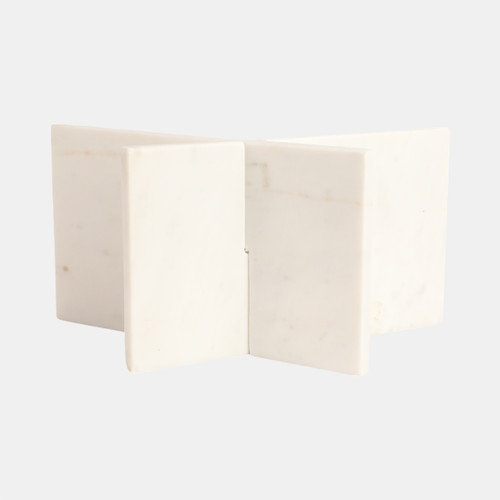 20700#14" Marble Bookstand, White, Kd