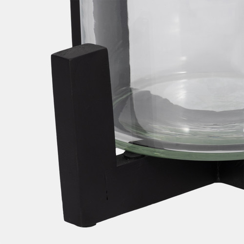 20718-01#12" Hurricane On Stand, Black