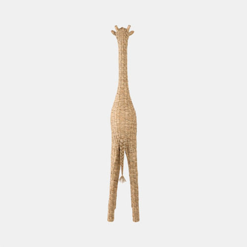 20851-02#57" Woven Mendong Giraffe, Natural