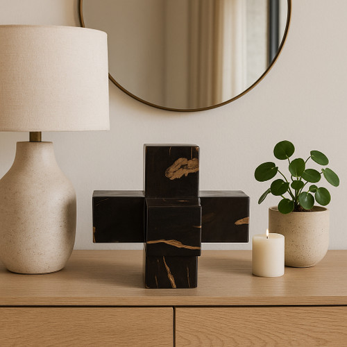 21390#8" Petrified Wood Jack, Multi