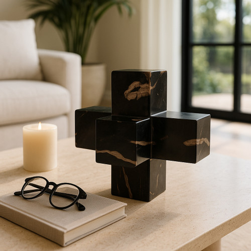 21390#8" Petrified Wood Jack, Multi