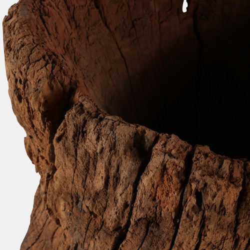 21495#14x14" Reclaimed Wood Bowl, Natural