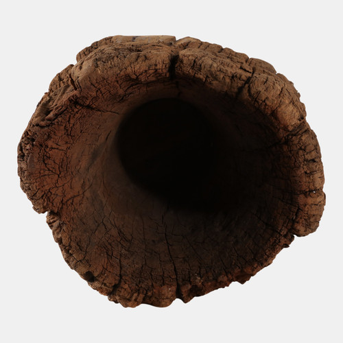 21495#14x14" Reclaimed Wood Bowl, Natural