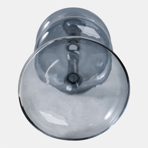 21975-02#11x4" Retro Bubble Taper Holder, Blue