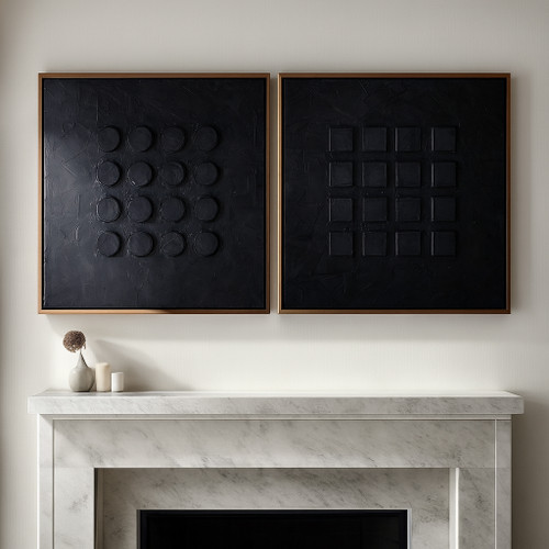 70446#S/2 94x47 Hand Painted Rnd-square Block Dimensions