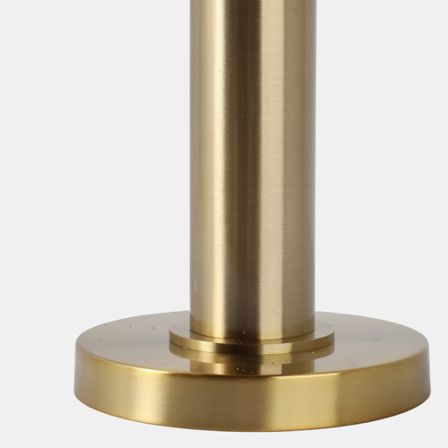 51371#27x15" Metal Lamp With 2 Pulls, Gold