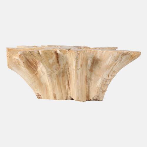 22452#43" Teak Wood Coffee Table, Natural