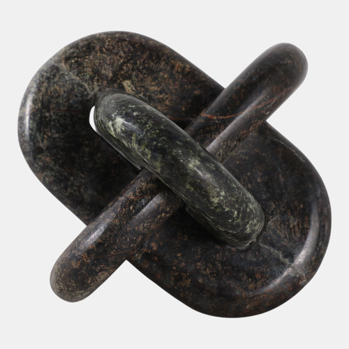 18859-03#6" Green Forest Marble Knot, Green