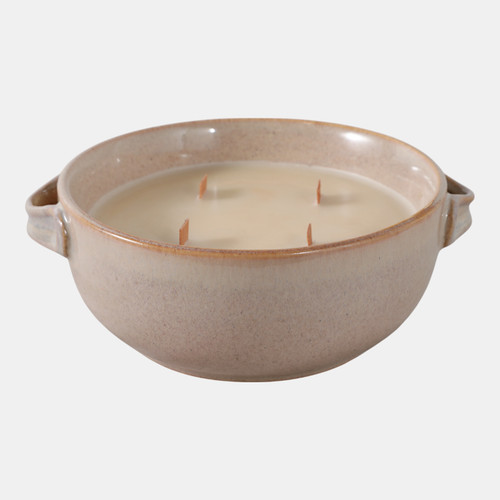 80532-03#8" 14 Oz Coffee Candle, Brown