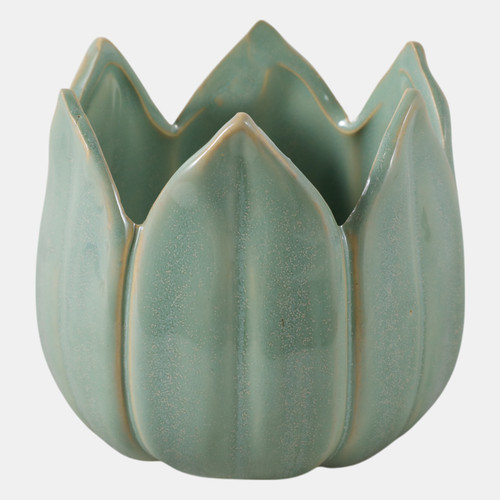 22614#4" Tulip Pencil Cup, Green