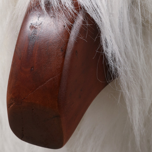 22781-03#44x33" Faux Fur Sheep, White/brown