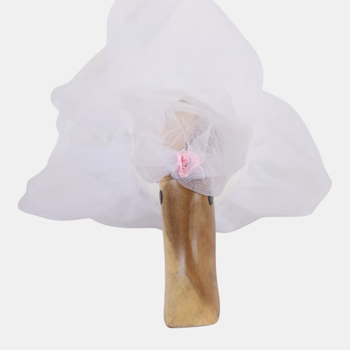 22928-01#16x9" Bridal Duck, White/brown