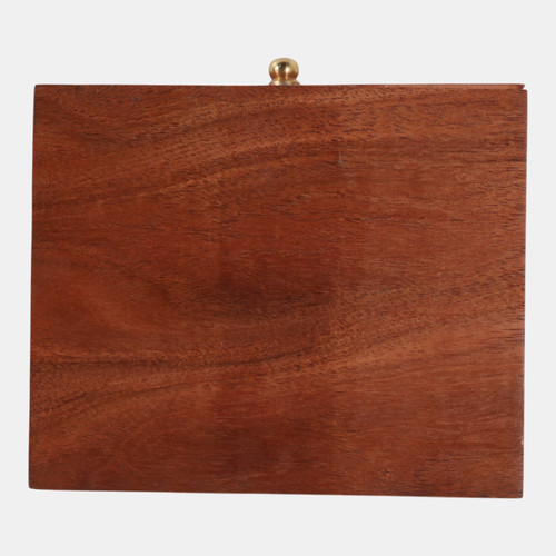 22975#6x5" 3 In 1 Game Set, Brown/gold