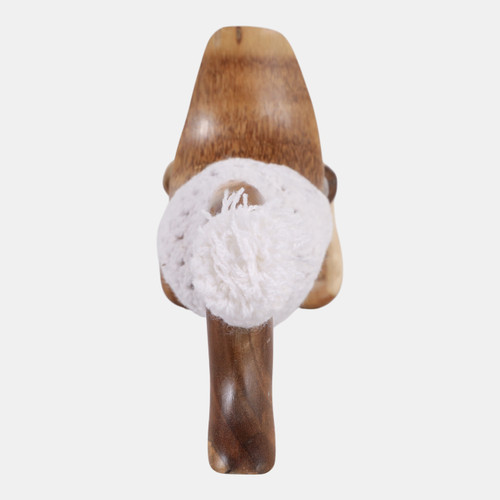 23042#20x6" Teakwood Winter Duck, Natural/white