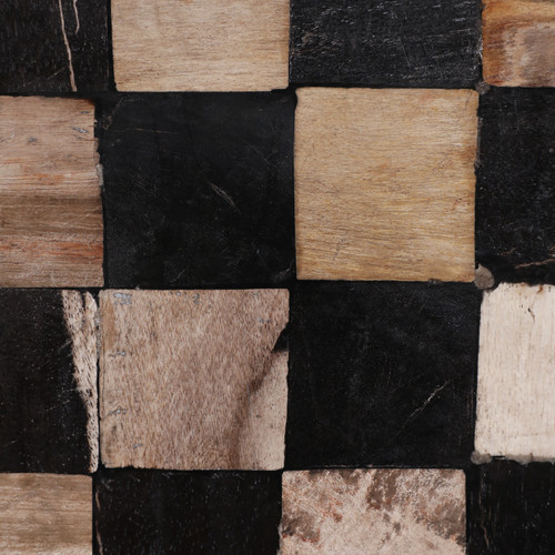 23047#20" Petrified Wood Chess Set, Black/ivory