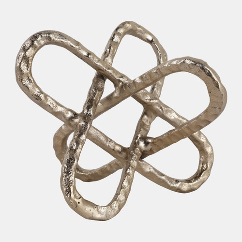 23095-01#9" Round Edge Jack Object, Champagne