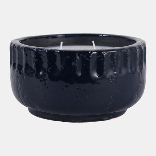 80401-04#7" 18 Oz Lavender Candle, Blue