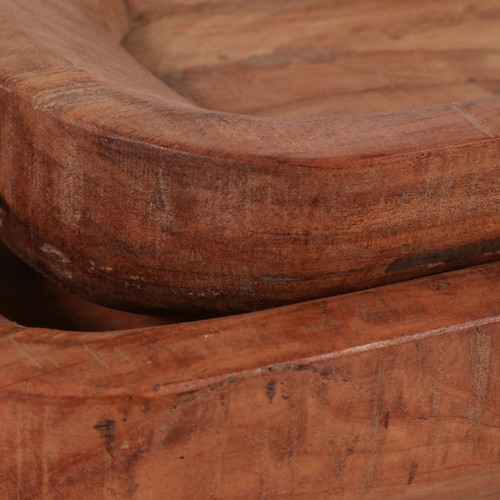 23172#S/2 24/34" Reclaimed Wood Bowls, Natural