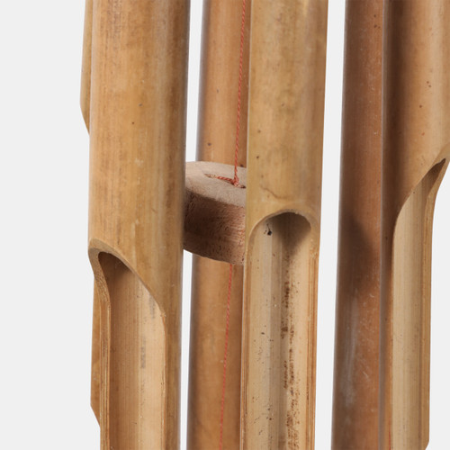 23192#23x9" Turtle Chime, Blue/natural