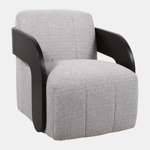 23180-01#33x31" Modern Swivel Rocker Chair, Tan/brown